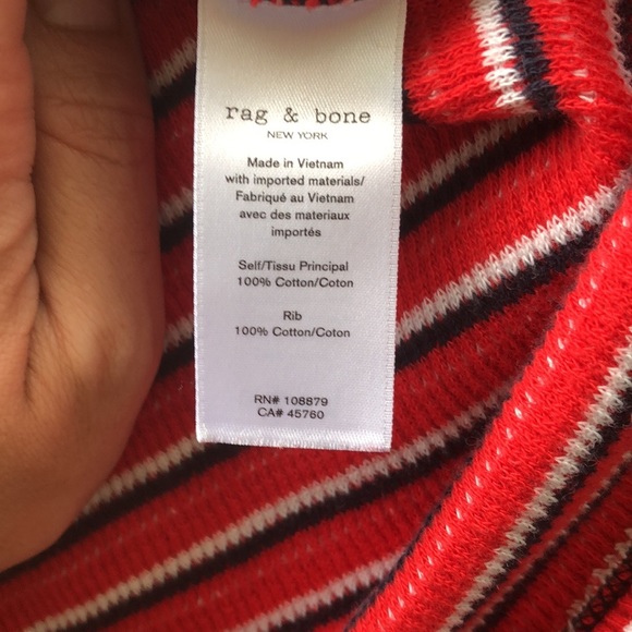 Rag and bone aria crochet cotton tank American s - Picture 4 of 7